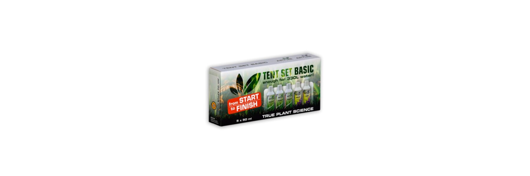 Aptus Dünger-Set Basic – 5 Flaschen à 50 Ml Für Gesunde Pflanzen Von Der Wachstums- Bis Zur Blütephase