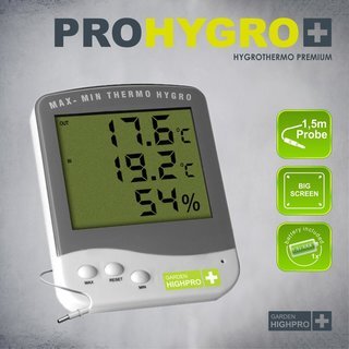 GHP Hyro/Thermo Premium, ext. Fühler, gr. Display