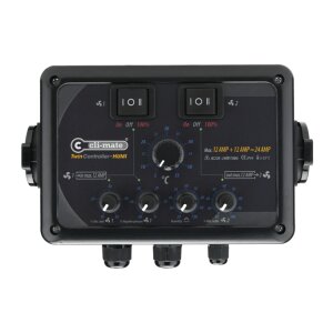 Cli-Mate Twin Controller 12+12 A, Temp., Hysterese, Min....