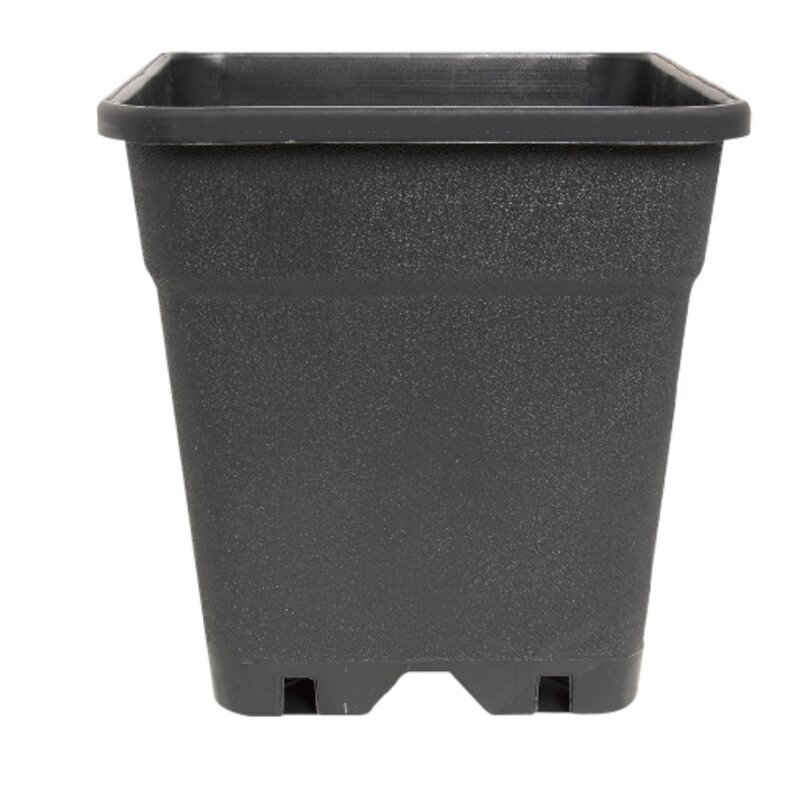 18 Liter Topf viereckig/schwarz, 30 x 30 x 30 cm, 3,50