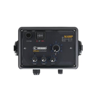 Cli-Mate Controller 16 A, Temp., Min. - Max. Speed & Hysterese, AC-Motorsteuerung