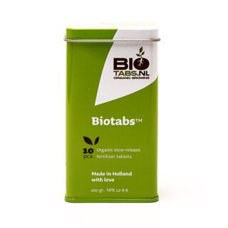 BioTabs 10 Stück, organische Düngetabletten