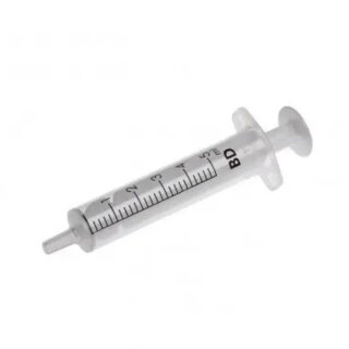 Einmal-Spritze, 2-teilig Luer, zentrisch 5 ml