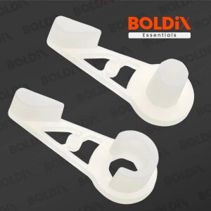 LST Clips 360° Clips, Weiß, 20 Stück