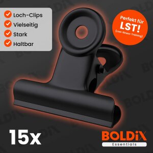 LST Lochclips 30mm Ø: 4mm Metall 15 Stk. für Töpfe ohne Löcher