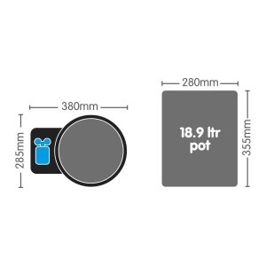 Autopot 1Pot FlexiPot System, 47 l Tank, 1 x FlexiPot 20 l