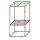PlantaRoom Pro 100, FB: schwarz, 100 x 100 x 200 cm